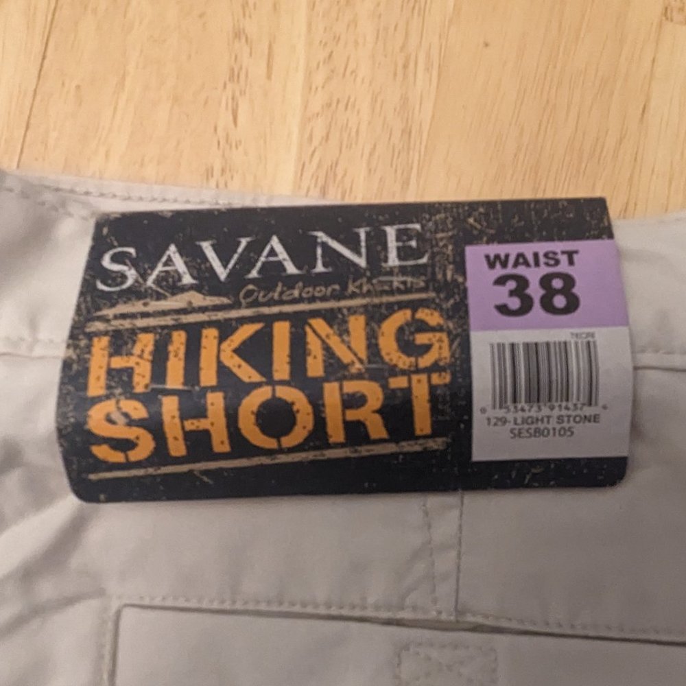 Savane Stone Hiking Shorts 38W NWT - Picture 3 of 4